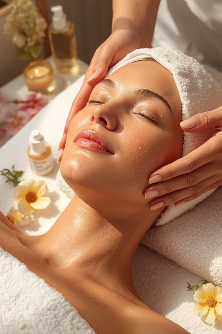 Facial treatment room